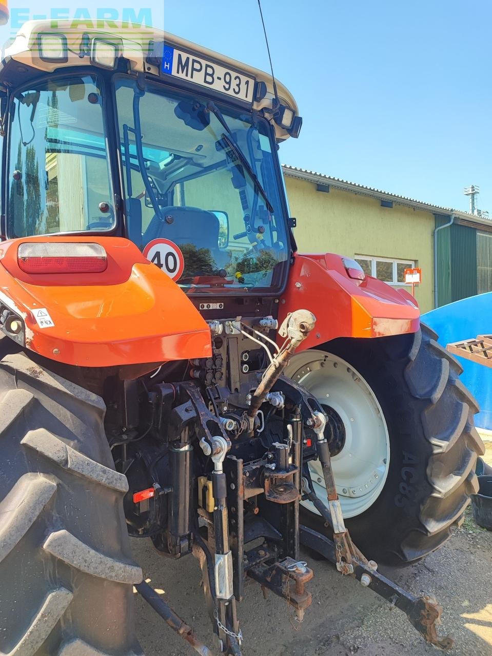 Traktor van het type Steyr Multi 4095, Gebrauchtmaschine in Hamburg (Foto 1)