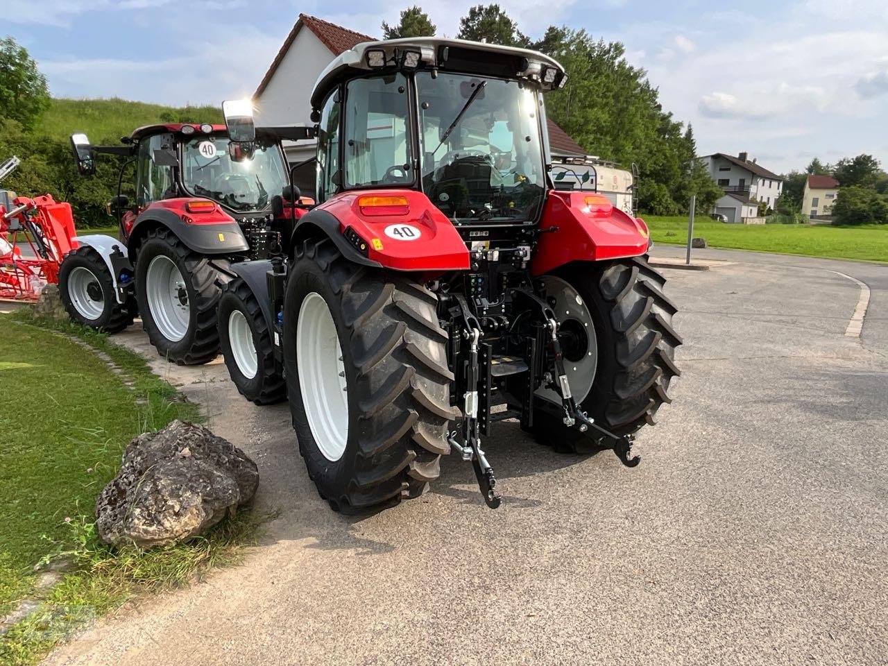 Traktor of the type Steyr Multi 4100, Neumaschine in Pfreimd (Picture 5)