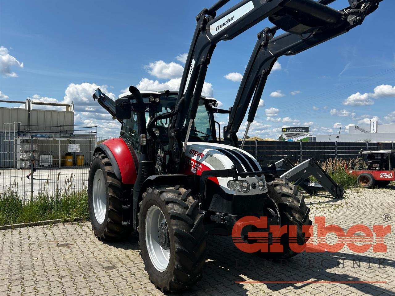 Traktor Türe ait Steyr Multi 4110, Gebrauchtmaschine içinde Ampfing (resim 3)