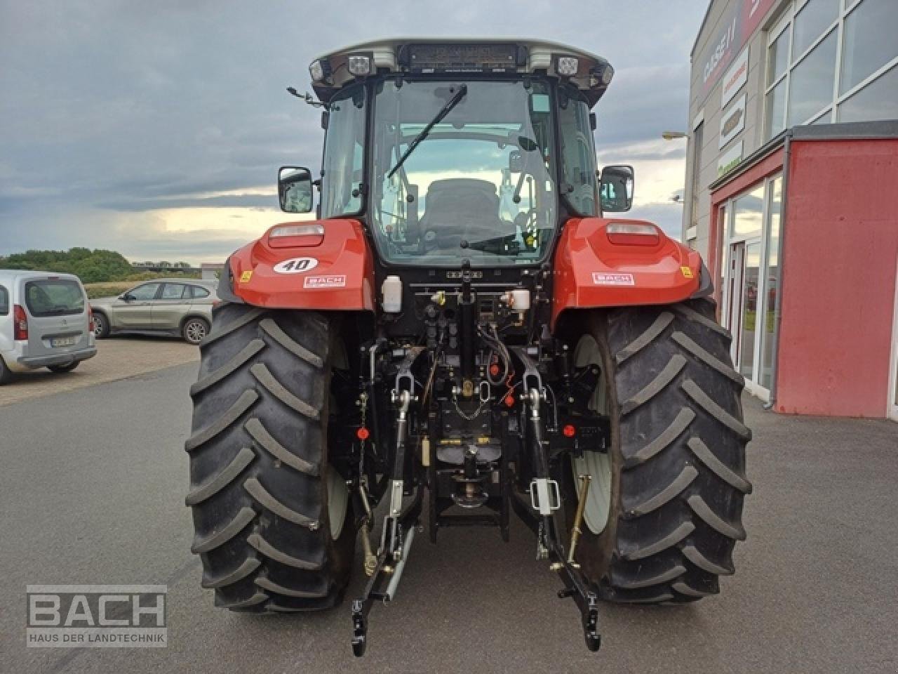 Traktor des Typs Steyr MULTI 4115, Gebrauchtmaschine in Boxberg-Seehof (Bild 3)