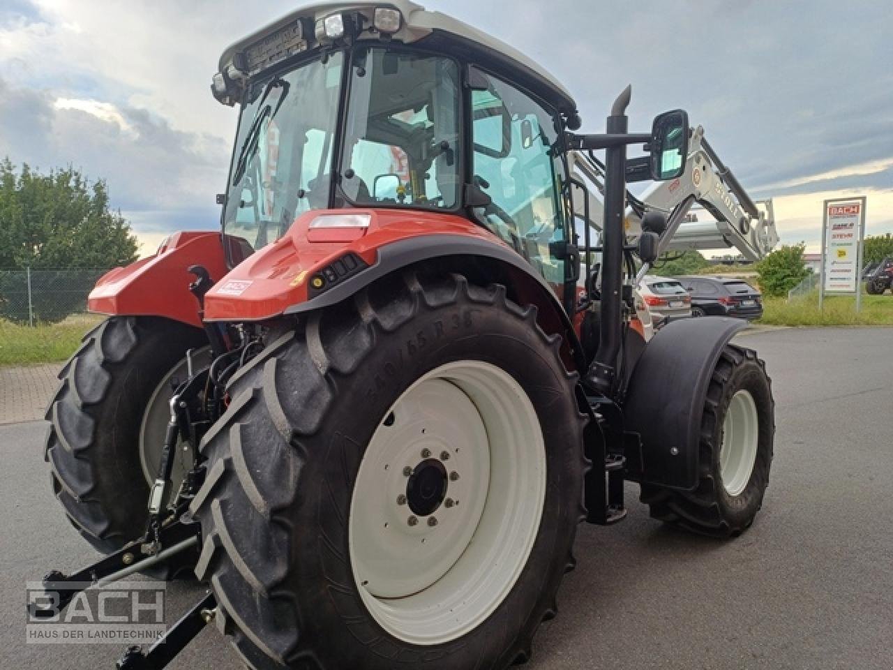 Traktor des Typs Steyr MULTI 4115, Gebrauchtmaschine in Boxberg-Seehof (Bild 4)