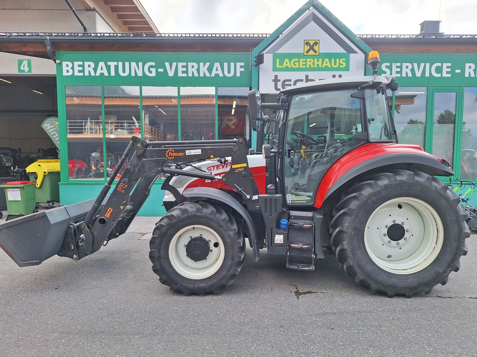 Traktor typu Steyr Multi 4120, Gebrauchtmaschine w Bramberg (Zdjęcie 3)