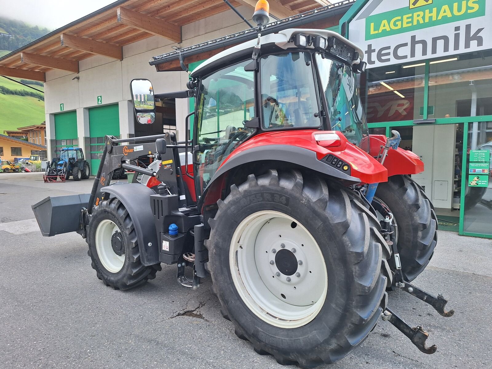 Traktor typu Steyr Multi 4120, Gebrauchtmaschine w Bramberg (Zdjęcie 5)