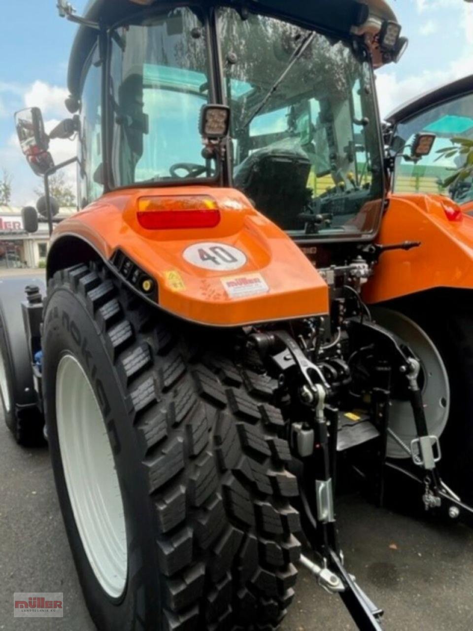 Traktor typu Steyr Multi 4120, Gebrauchtmaschine w Holzhausen (Zdjęcie 2)