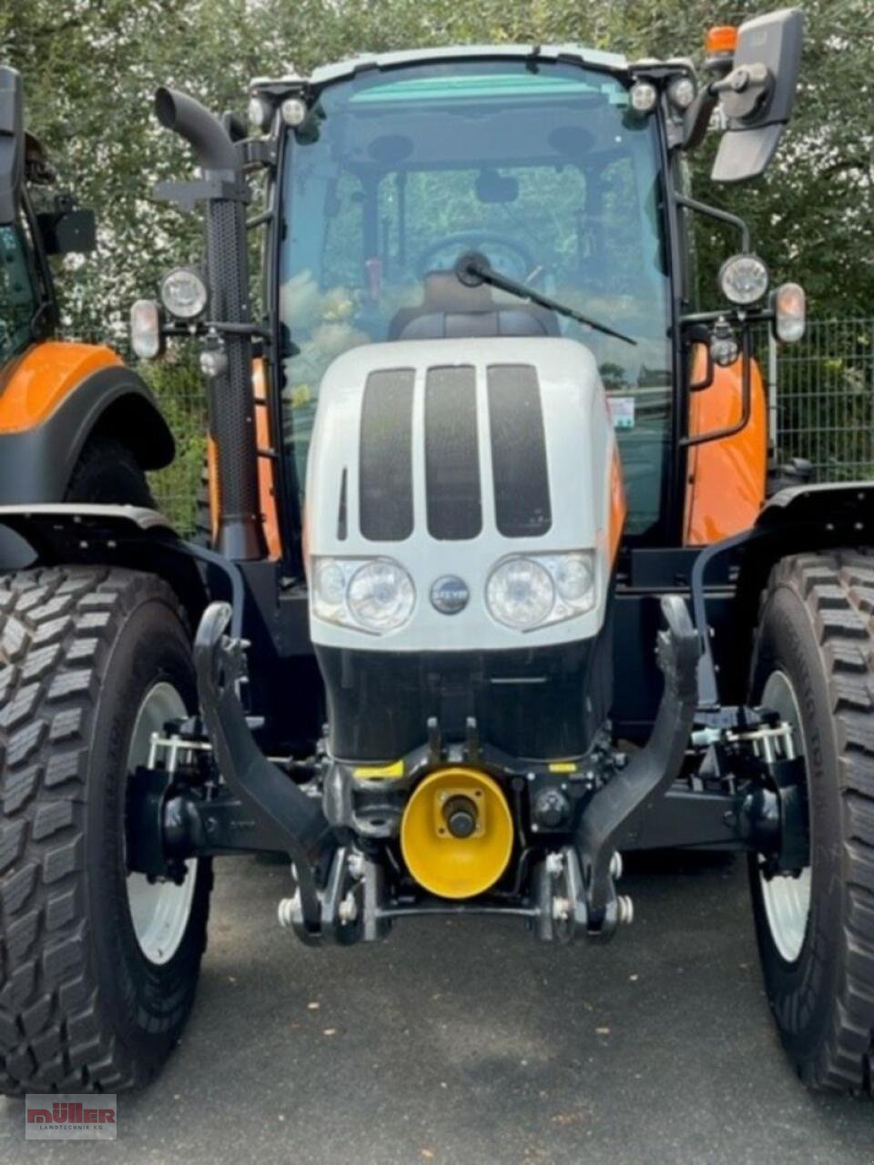 Traktor des Typs Steyr Multi 4120, Gebrauchtmaschine in Holzhausen (Bild 3)