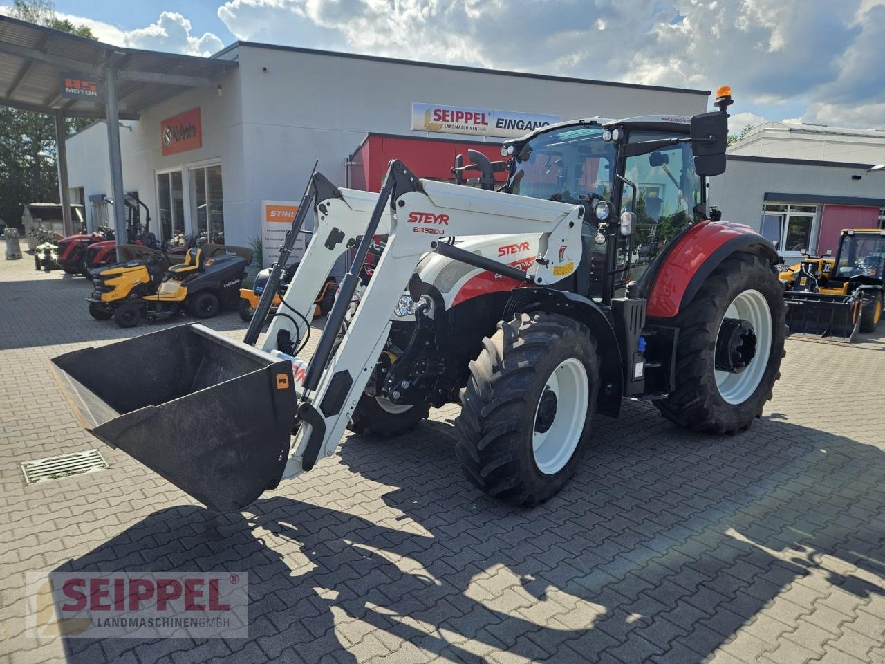 Traktor typu Steyr MULTI 4120, Gebrauchtmaschine w Groß-Umstadt (Zdjęcie 1)