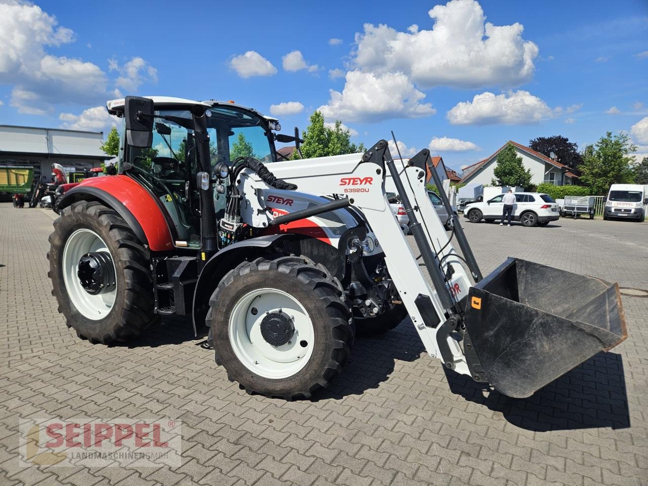 Traktor des Typs Steyr MULTI 4120, Gebrauchtmaschine in Groß-Umstadt (Bild 3)