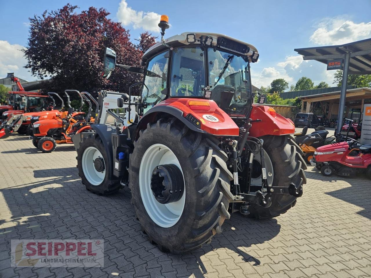 Traktor Türe ait Steyr MULTI 4120, Gebrauchtmaschine içinde Groß-Umstadt (resim 5)