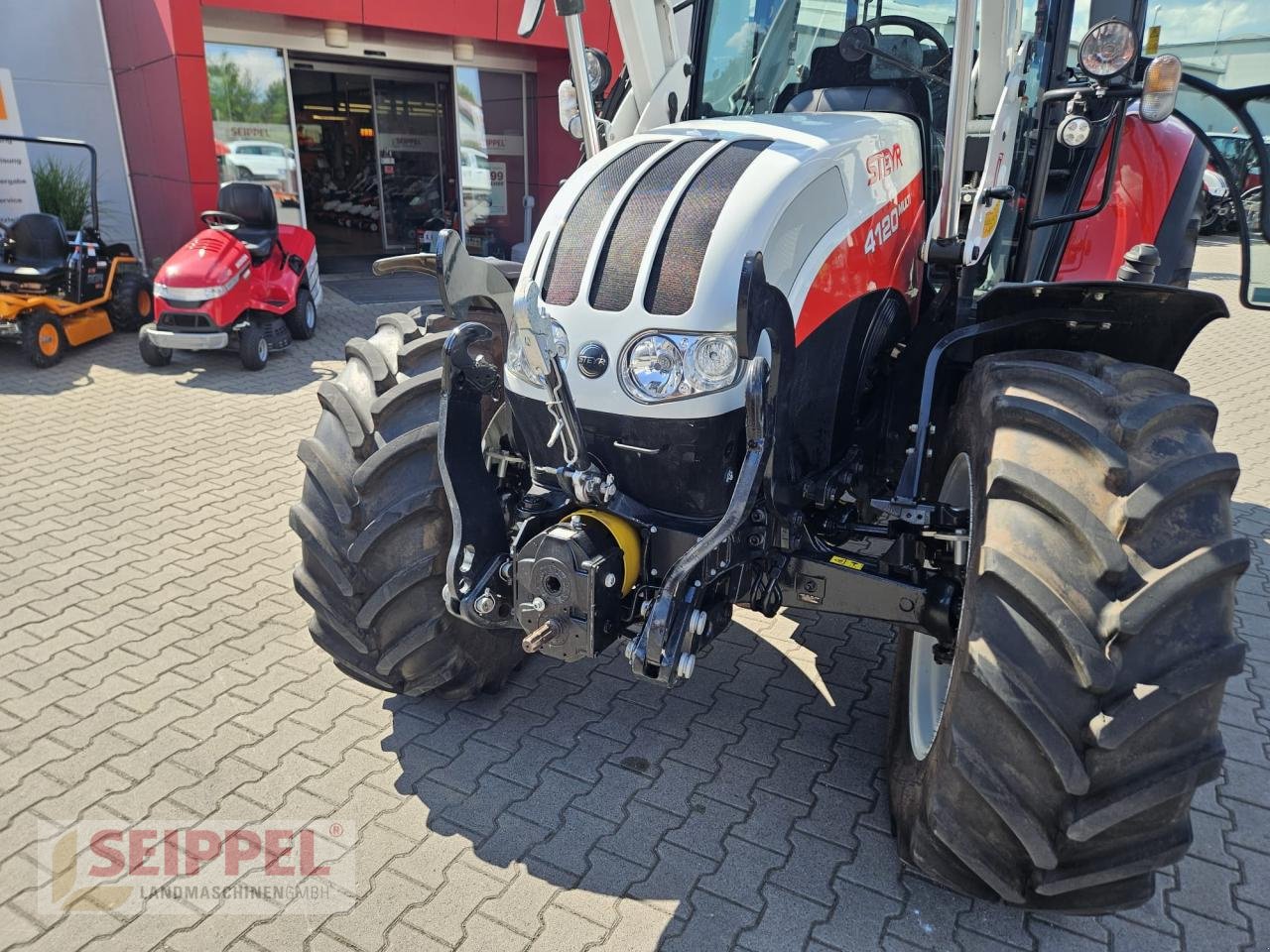 Traktor typu Steyr MULTI 4120, Gebrauchtmaschine v Groß-Umstadt (Obrázek 7)