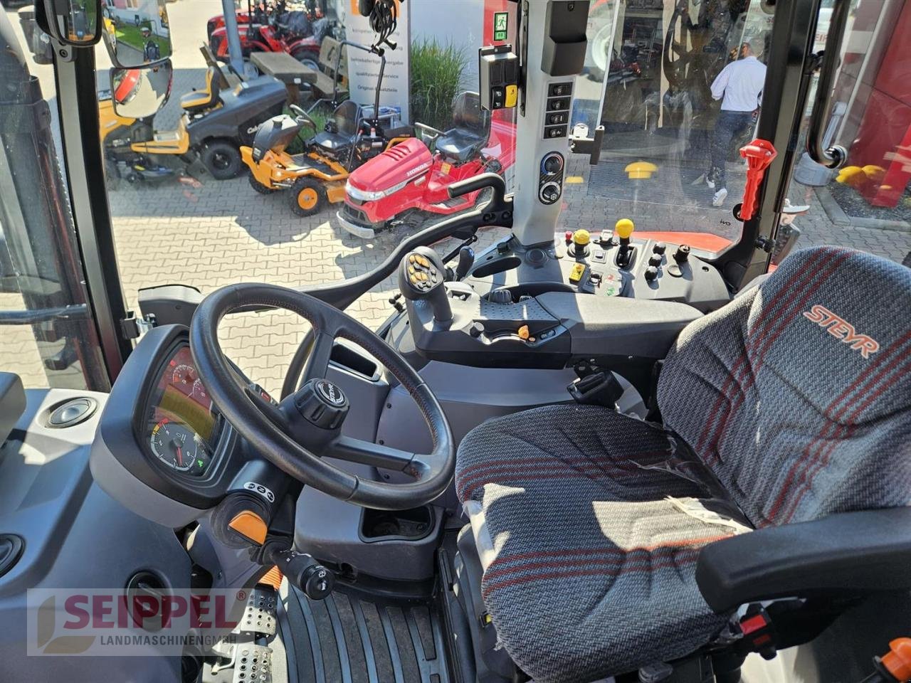 Traktor del tipo Steyr MULTI 4120, Gebrauchtmaschine en Groß-Umstadt (Imagen 8)