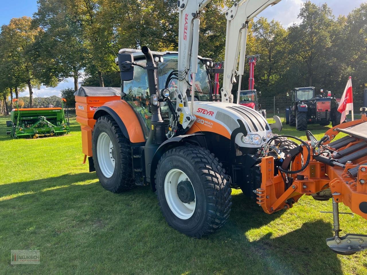 Traktor van het type Steyr Multi 4120, Gebrauchtmaschine in Delbrück-Westenholz (Foto 2)