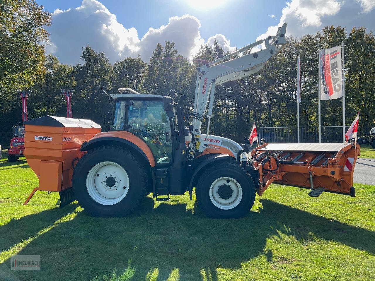 Traktor des Typs Steyr Multi 4120, Gebrauchtmaschine in Delbrück-Westenholz (Bild 4)