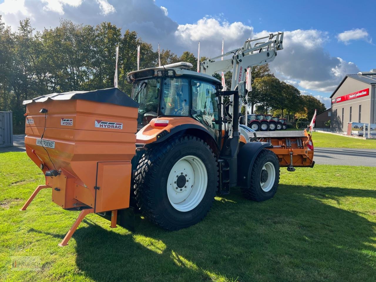 Traktor Türe ait Steyr Multi 4120, Gebrauchtmaschine içinde Delbrück-Westenholz (resim 5)