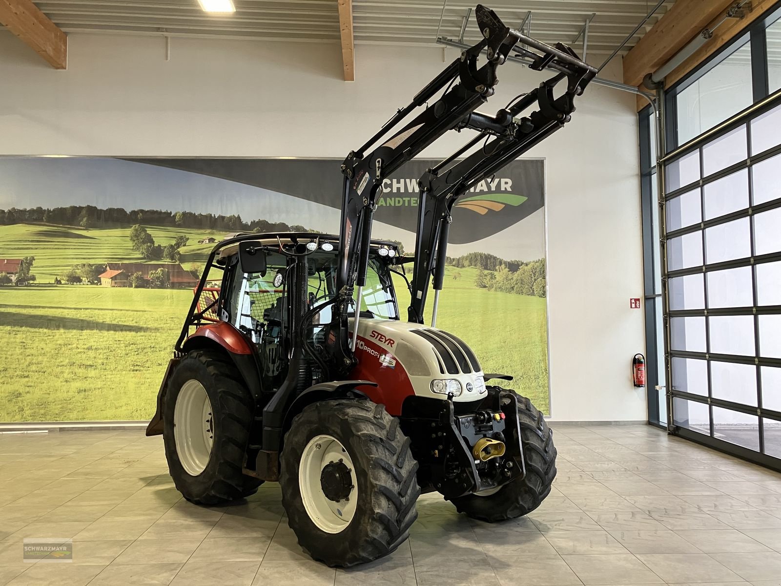 Traktor du type Steyr Profi 4110 Komfort, Gebrauchtmaschine en Gampern (Photo 1)