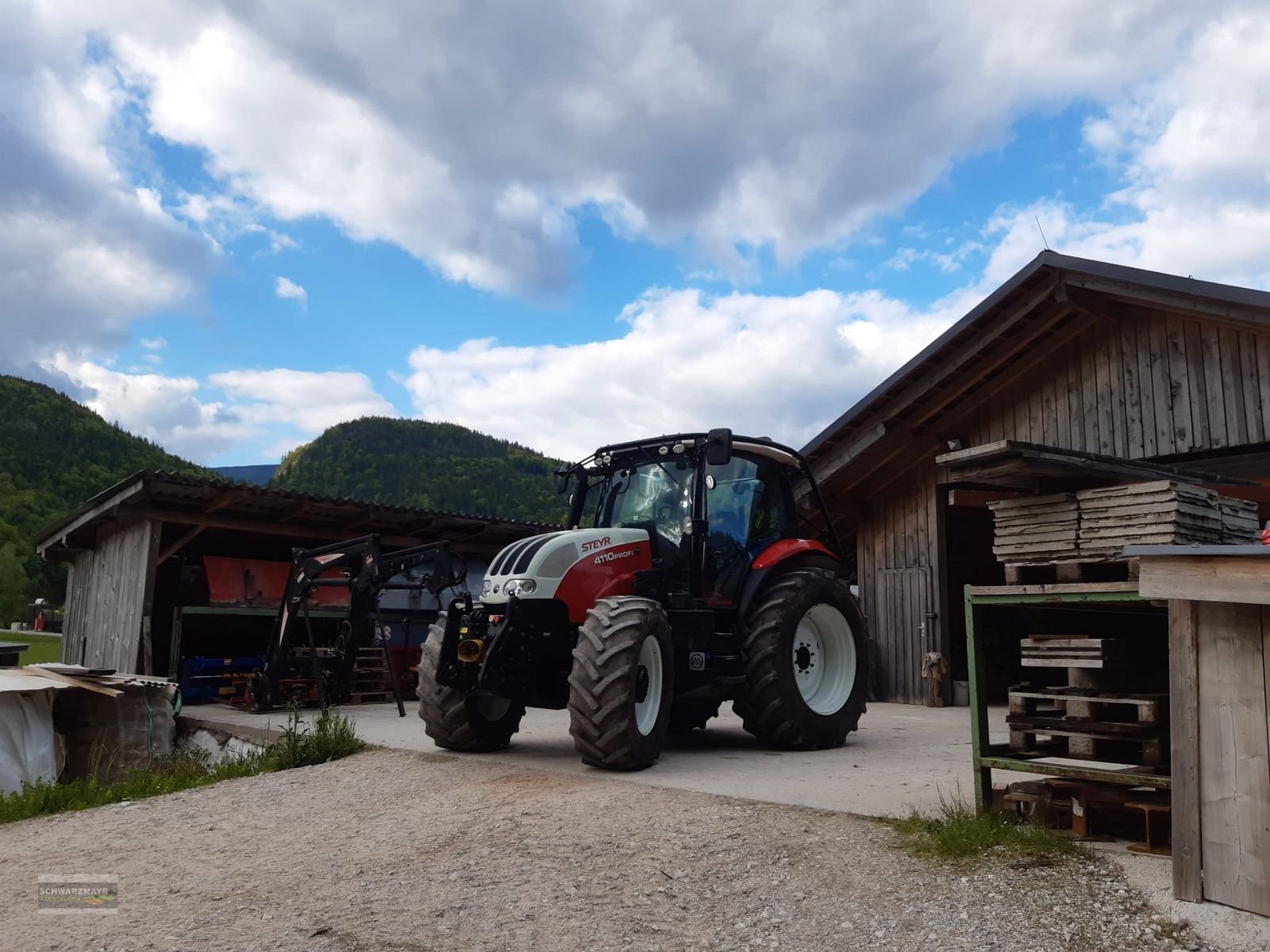 Traktor a típus Steyr Profi 4110 Komfort, Gebrauchtmaschine ekkor: Gampern (Kép 12)