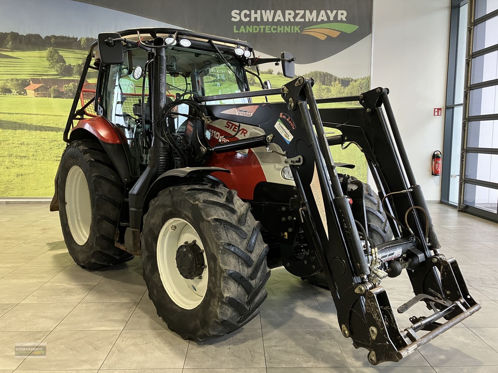 Traktor a típus Steyr Profi 4110 Komfort, Gebrauchtmaschine ekkor: Gampern (Kép 2)