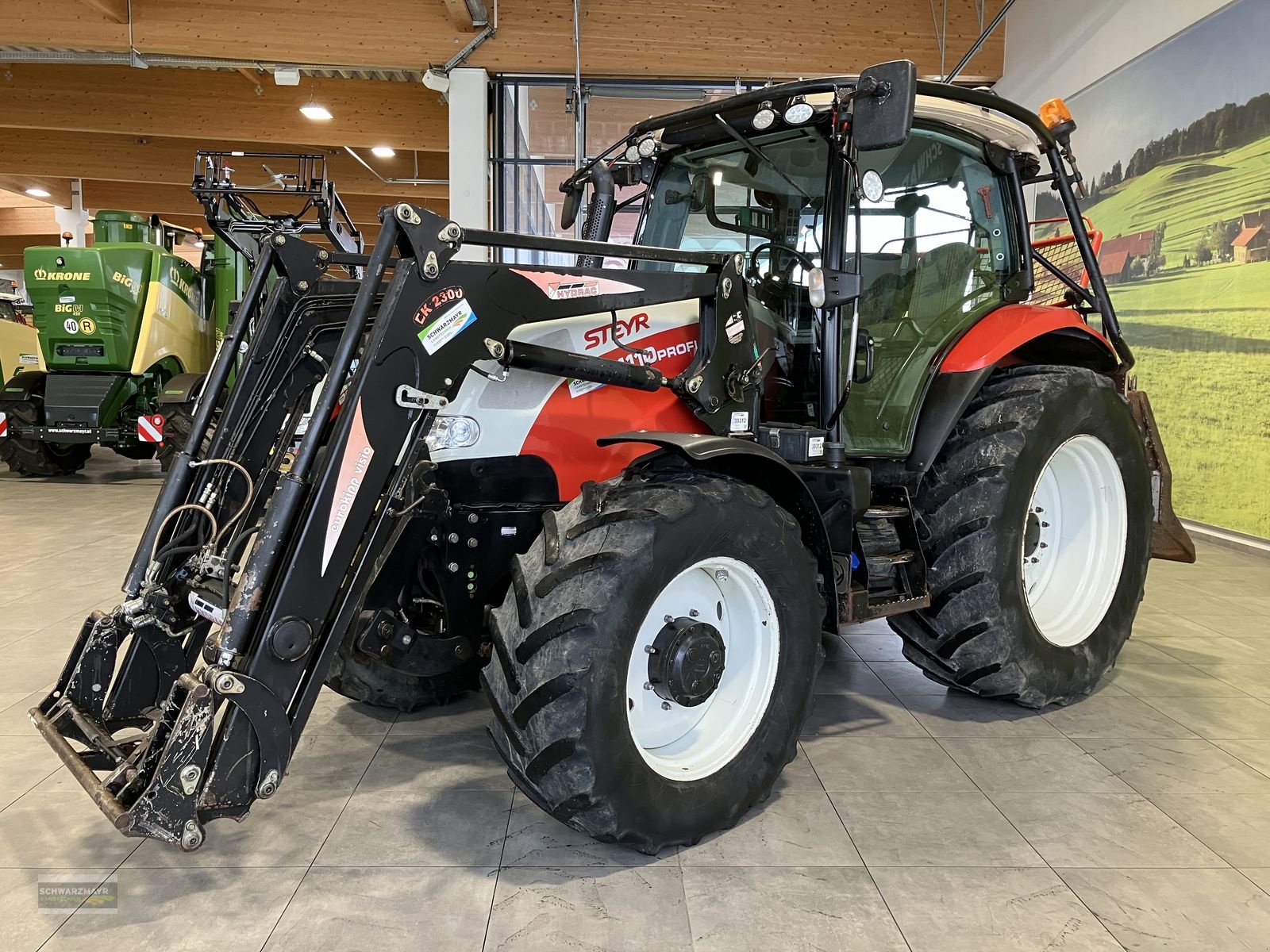 Traktor a típus Steyr Profi 4110 Komfort, Gebrauchtmaschine ekkor: Gampern (Kép 5)