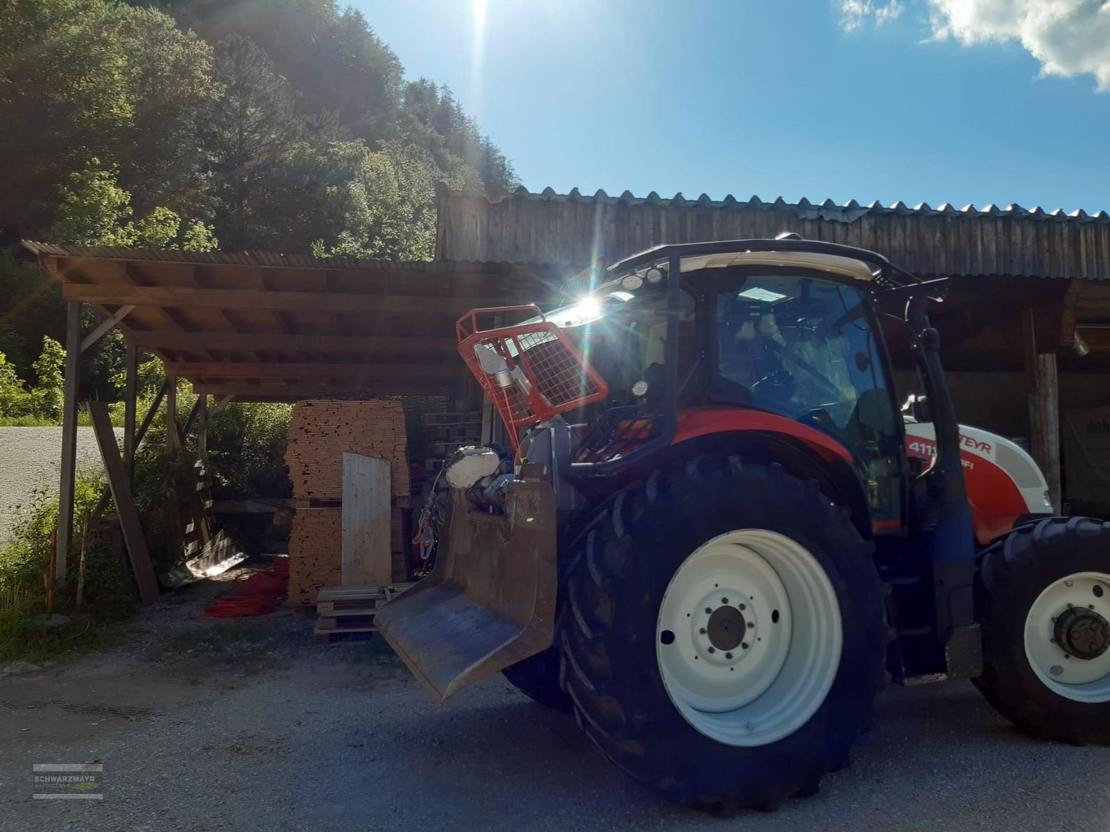 Traktor a típus Steyr Profi 4110 Komfort, Gebrauchtmaschine ekkor: Gampern (Kép 13)