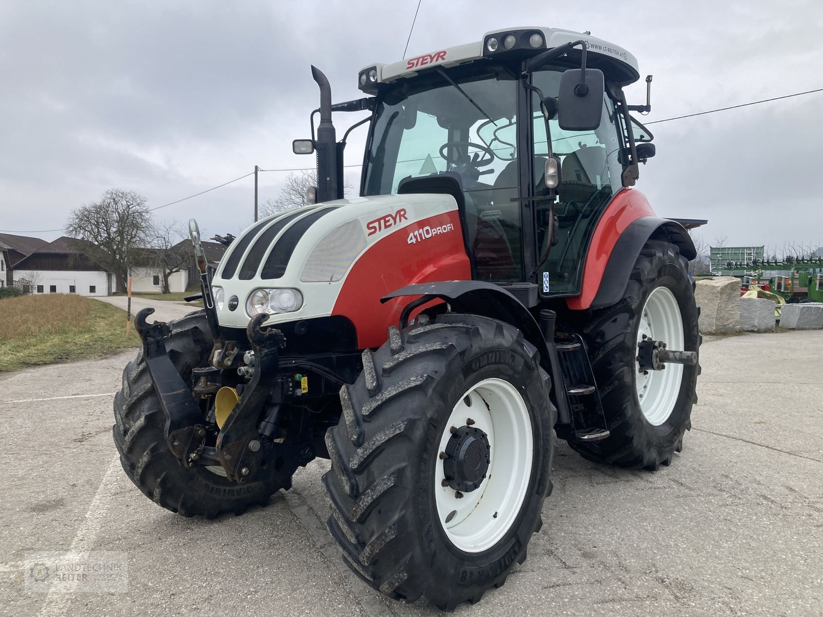 Traktor des Typs Steyr Profi 4110, Gebrauchtmaschine in Arnreit (Bild 1)