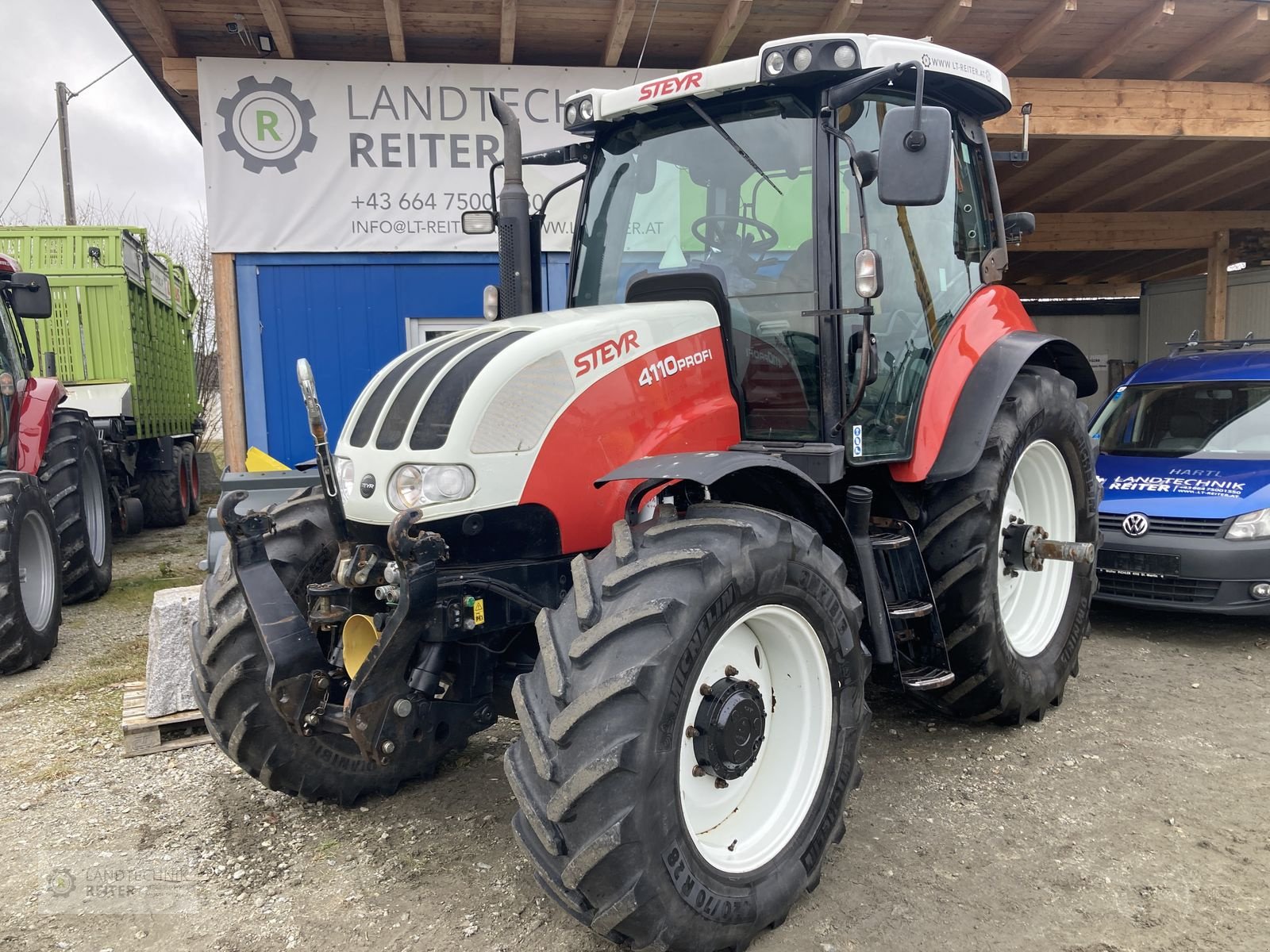 Traktor des Typs Steyr Profi 4110, Gebrauchtmaschine in Arnreit (Bild 7)