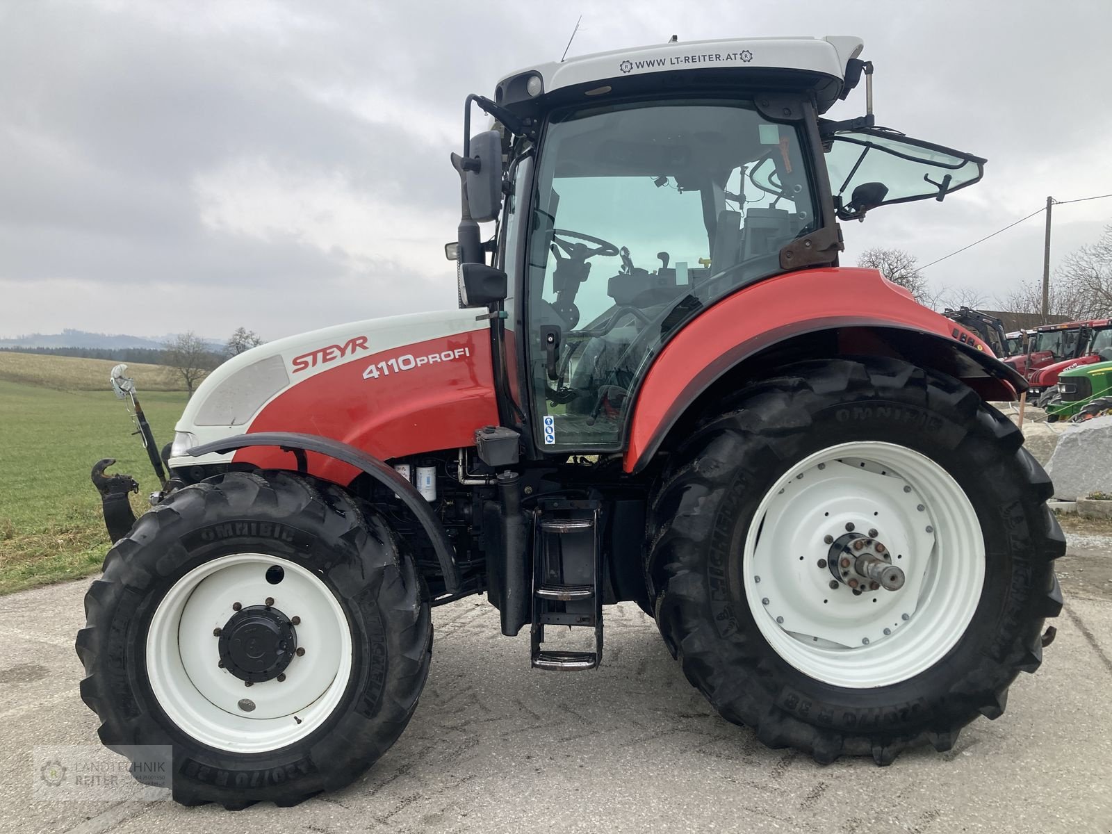 Traktor des Typs Steyr Profi 4110, Gebrauchtmaschine in Arnreit (Bild 2)