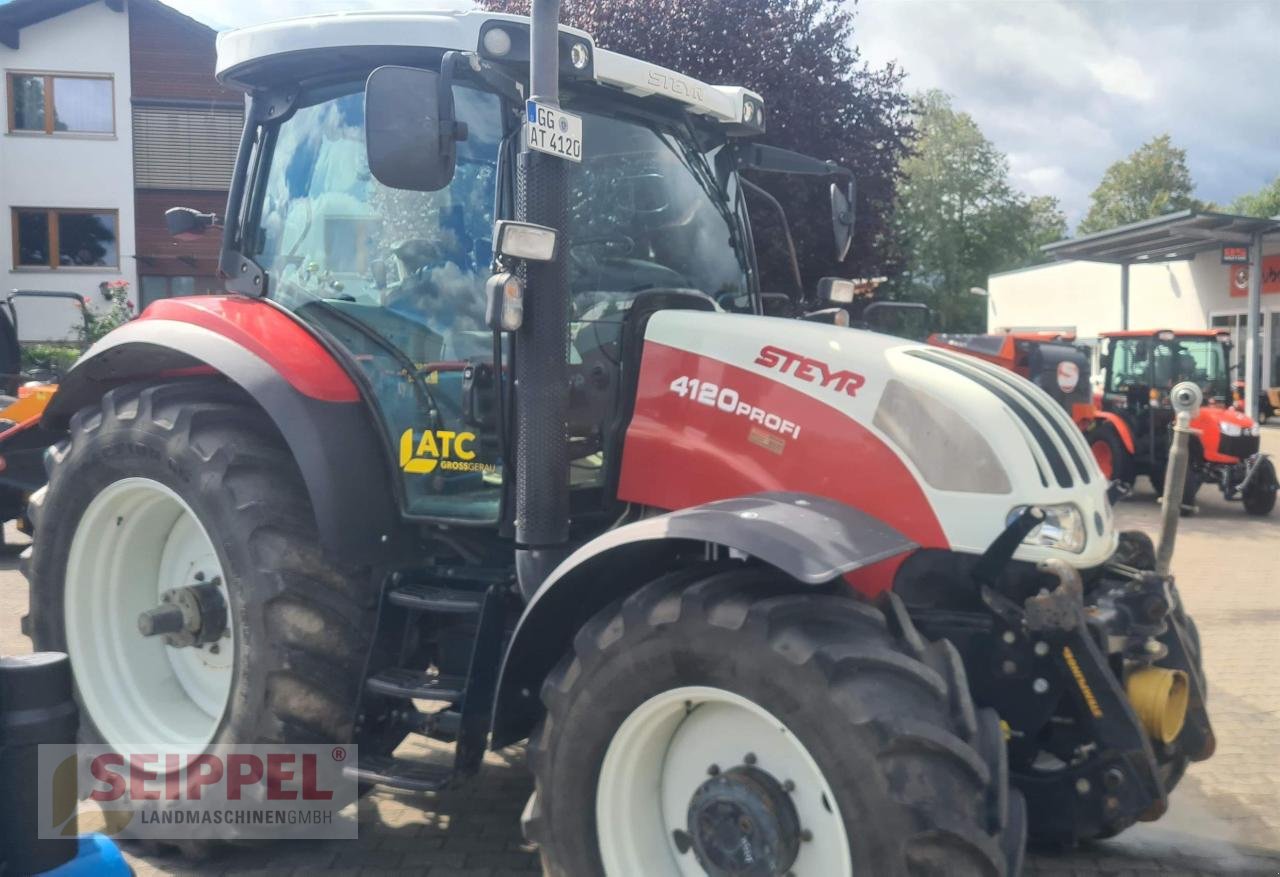 Traktor des Typs Steyr PROFI 4120, Gebrauchtmaschine in Groß-Umstadt (Bild 3)