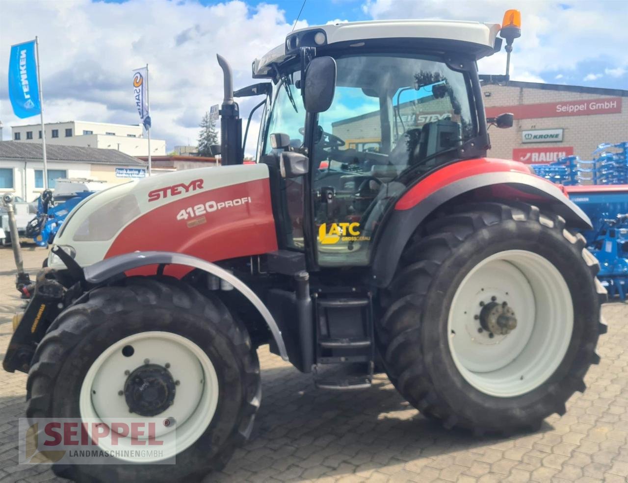 Traktor typu Steyr PROFI 4120, Gebrauchtmaschine w Groß-Umstadt (Zdjęcie 7)