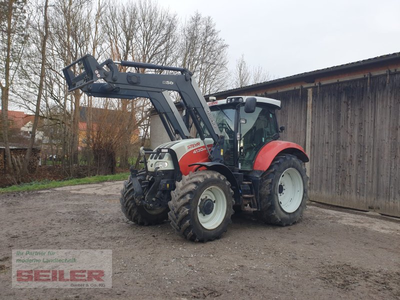 Traktor typu Steyr Profi 4130 CVT + Frontlader Q56, Gebrauchtmaschine v Ansbach (Obrázek 1)