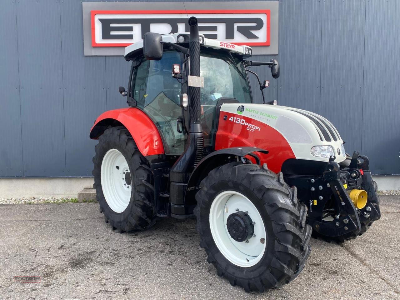 Traktor des Typs Steyr Profi 4130 CVT, Gebrauchtmaschine in Tuntenhausen (Bild 2)