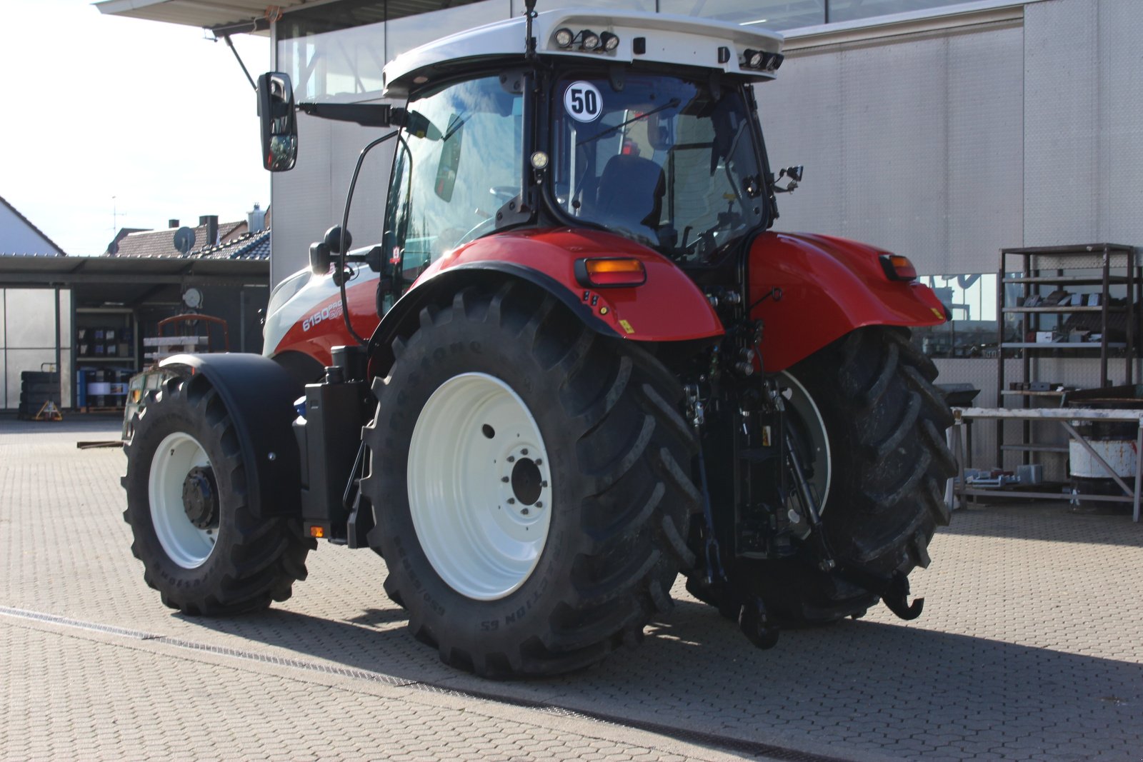 Traktor van het type Steyr Profi 6145 CVT, Gebrauchtmaschine in Eitensheim (Foto 5)