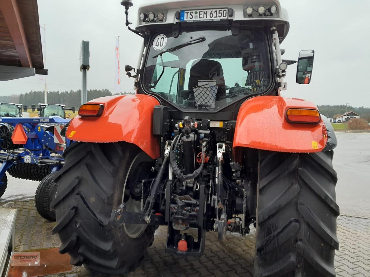 Traktor van het type Steyr Profi 6150 CVT, Gebrauchtmaschine in Traunreut/Matzing (Foto 4)