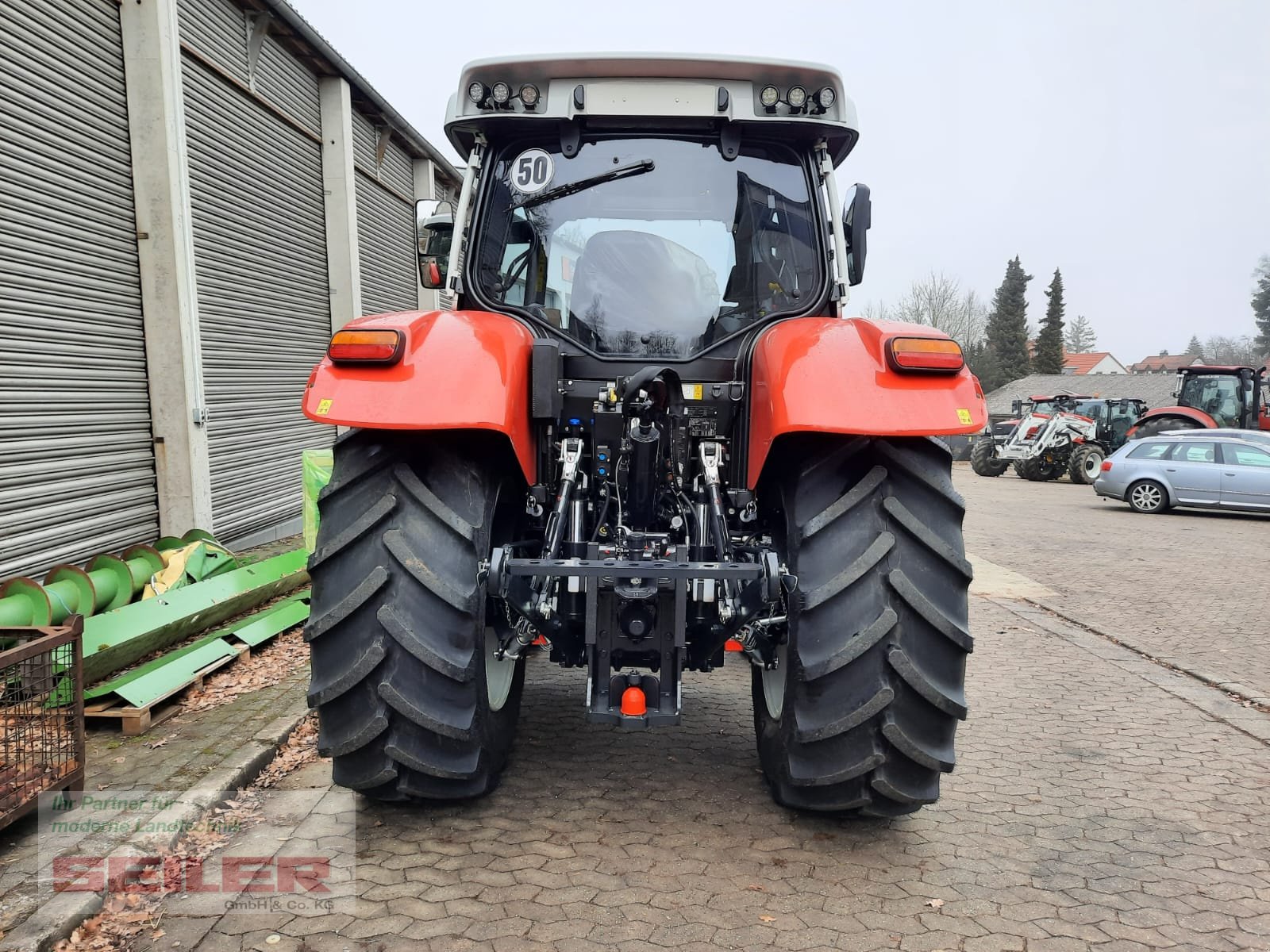 Traktor Türe ait Steyr Profi 6150 CVT, Neumaschine içinde Ansbach (resim 5)