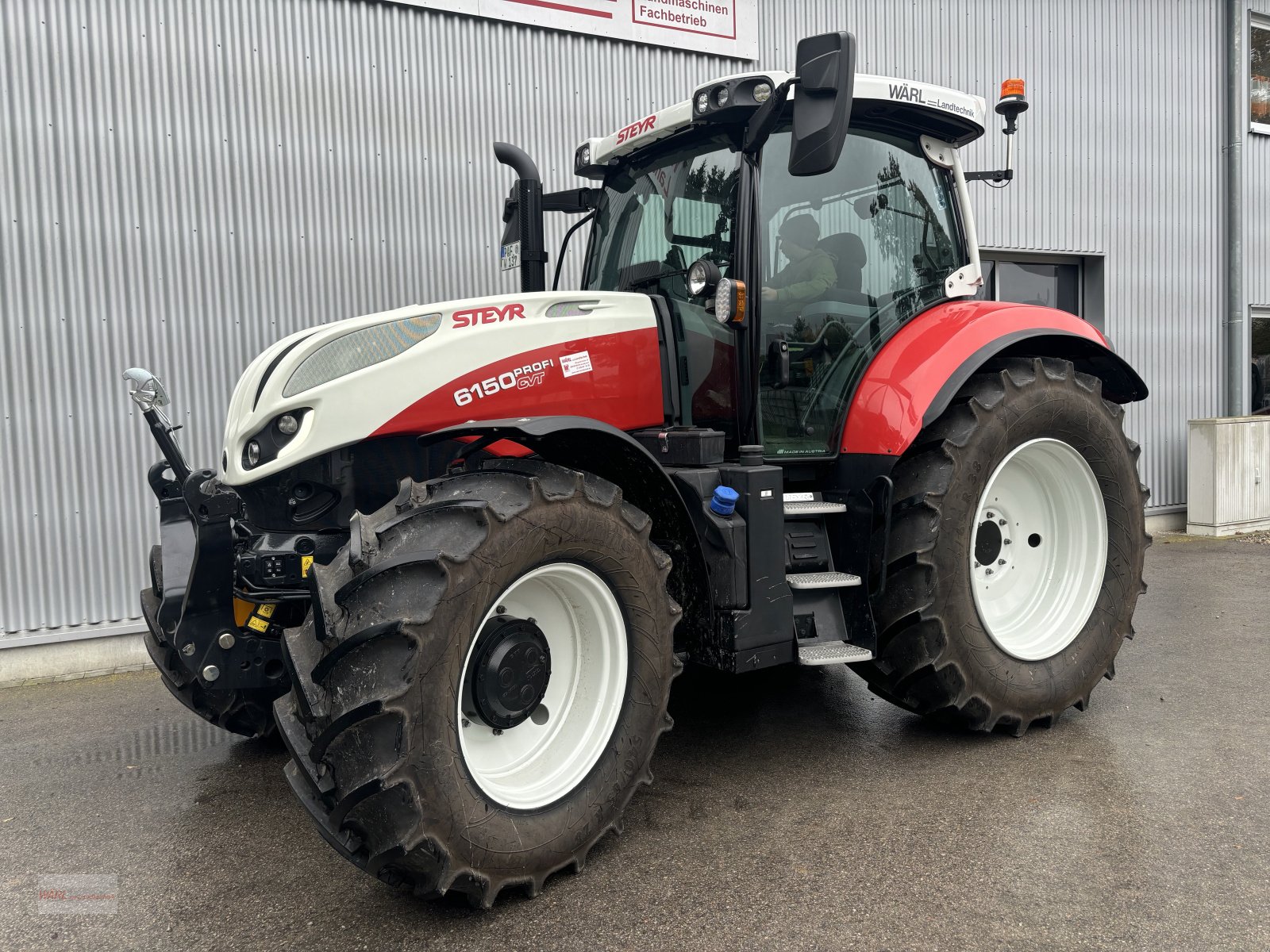 Traktor van het type Steyr Profi 6150 CVT, Gebrauchtmaschine in Mitterscheyern (Foto 2)