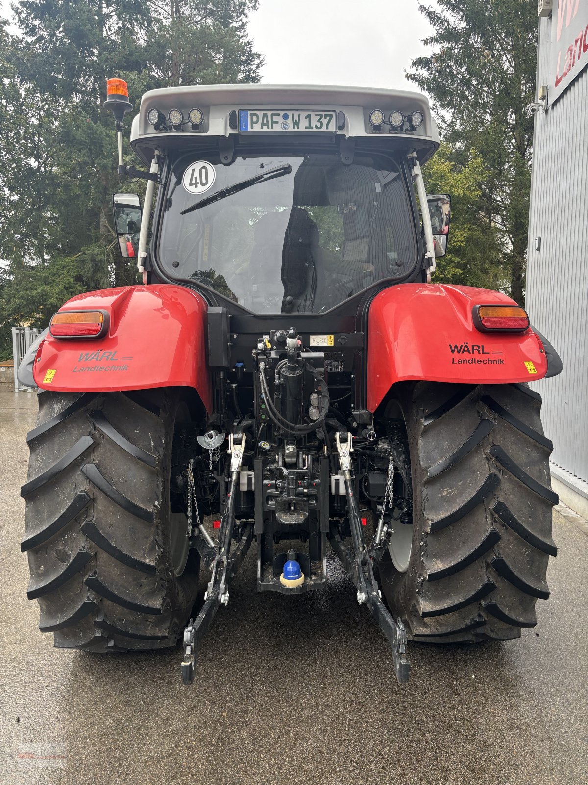 Traktor van het type Steyr Profi 6150 CVT, Gebrauchtmaschine in Mitterscheyern (Foto 8)