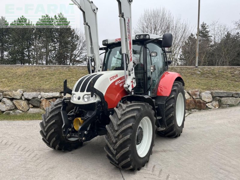 Traktor типа Steyr profi cvt 4110 mit hydrac frontlader CVT, Gebrauchtmaschine в ST. PÖLTEN (Фотография 1)