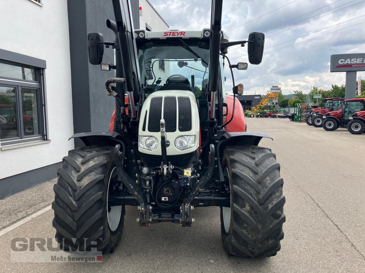 Traktor van het type Steyr Profi CVT 4130, Gebrauchtmaschine in Friedberg-Derching (Foto 2)