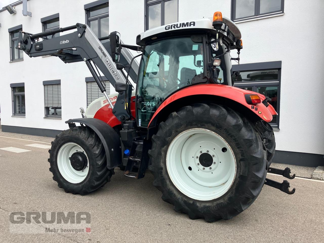 Traktor del tipo Steyr Profi CVT 4130, Gebrauchtmaschine en Friedberg-Derching (Imagen 5)