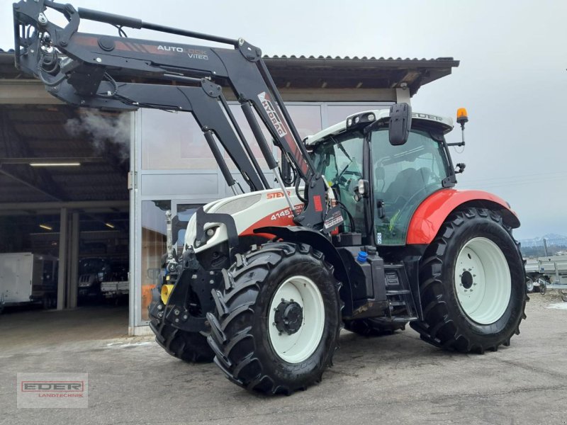 Traktor van het type Steyr Profi CVT 4145, Gebrauchtmaschine in Traunreut/Matzing (Foto 1)