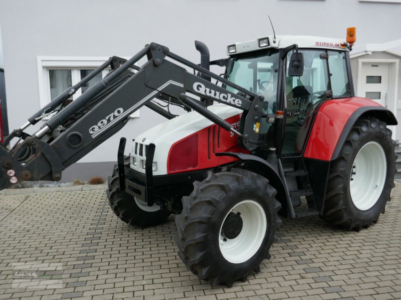 Traktor des Typs Steyr S110 mit Ind-Lader, Druckluft, Klima..usw. Sehr Gut!!, Gebrauchtmaschine in Langenzenn (Bild 1)