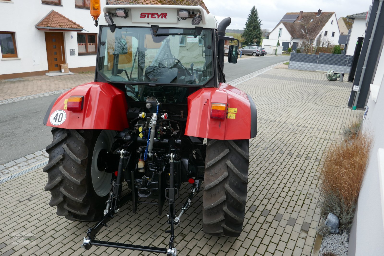 Traktor tip Steyr S110 mit Ind-Lader, Druckluft, Klima..usw. Sehr Gut!!, Gebrauchtmaschine in Langenzenn (Poză 7)