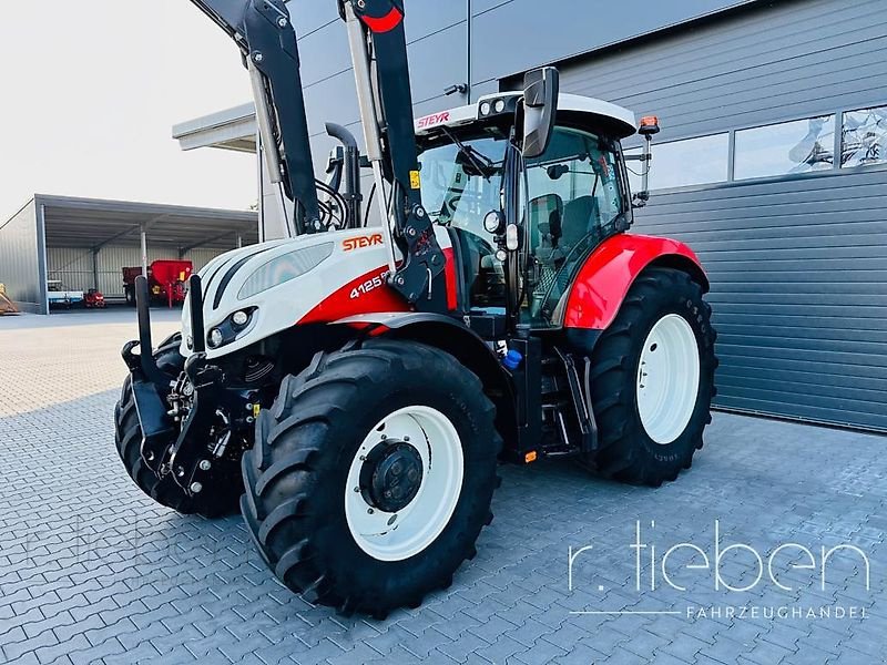 Traktor del tipo Steyr Steyr 4125 Profi CVT / Case Maxxum CVX !! NUR 1250 Stunden !! Stoll Industriefrontlader, Gebrauchtmaschine en Haren (Imagen 8)