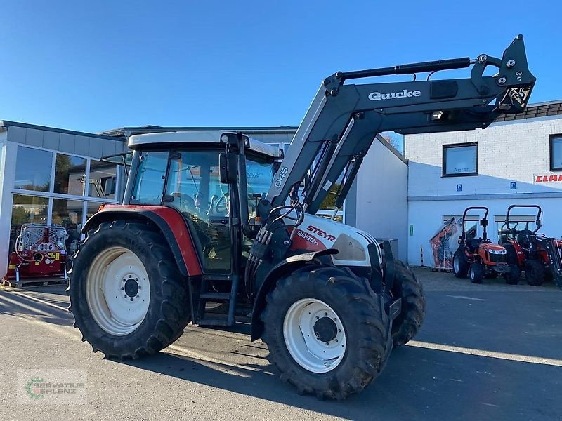 Traktor des Typs Steyr Steyr 9090 M mit Alö Frontlader Q 45, Gebrauchtmaschine in Prüm-Dausfeld (Bild 6)