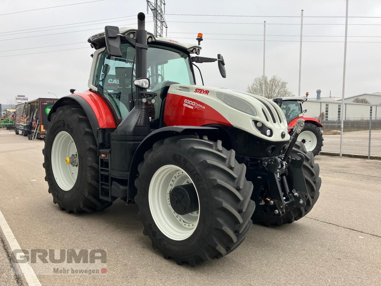 Traktor του τύπου Steyr Terrus 6300 CVT, Neumaschine σε Friedberg-Derching (Φωτογραφία 3)