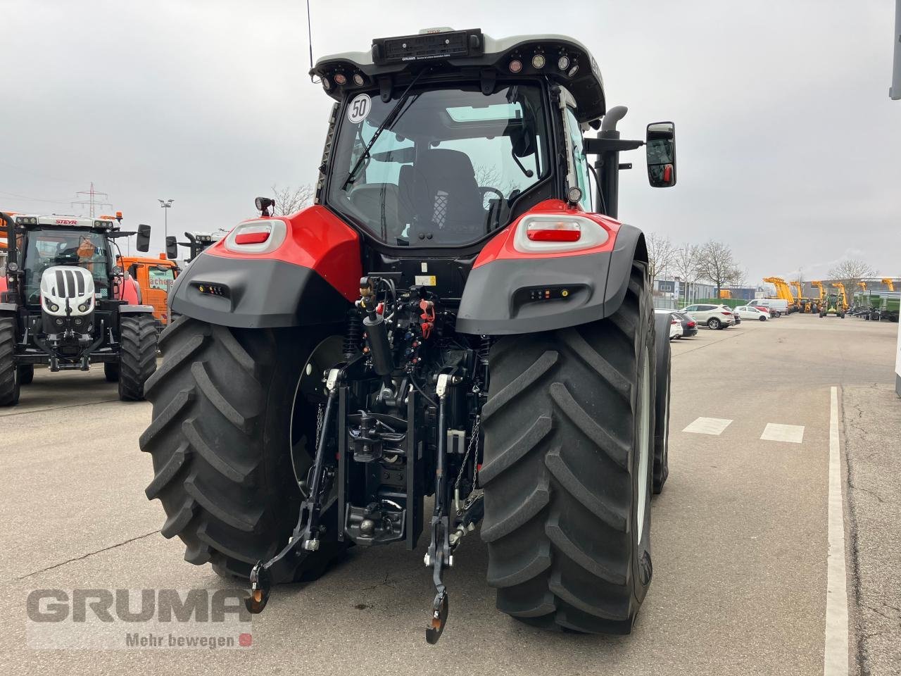 Traktor des Typs Steyr Terrus 6300 CVT, Neumaschine in Friedberg-Derching (Bild 4)