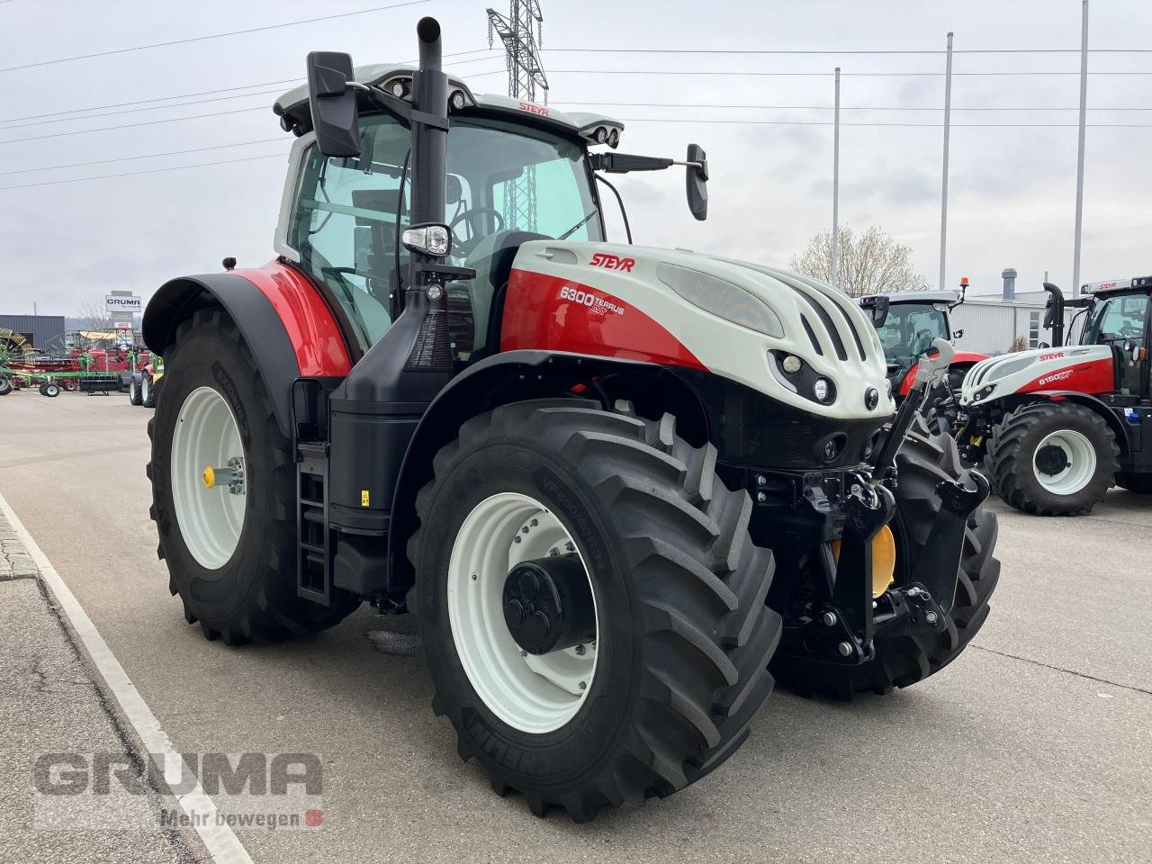 Traktor del tipo Steyr Terrus 6300 CVT, Gebrauchtmaschine en Friedberg-Derching (Imagen 3)