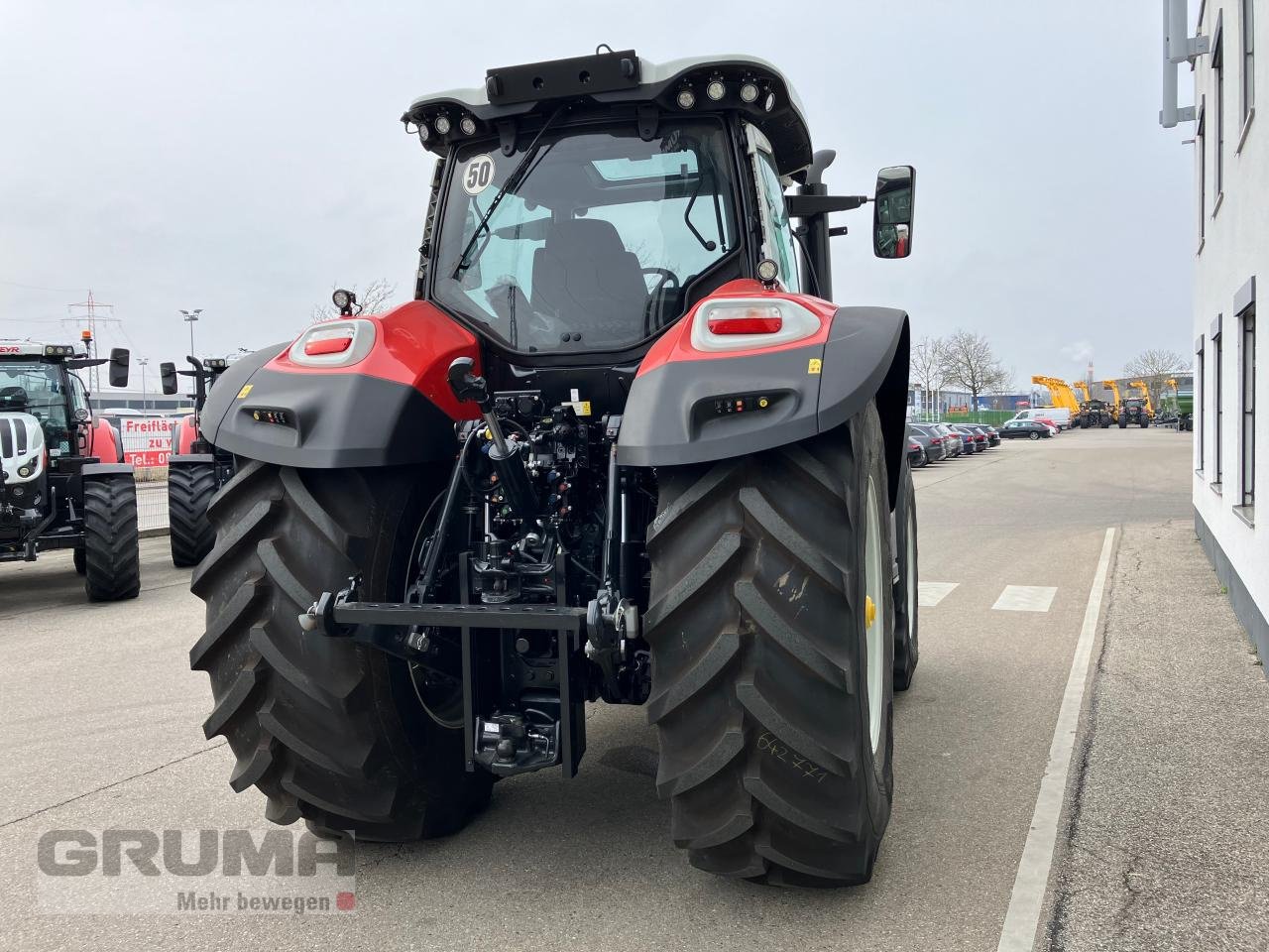 Traktor типа Steyr Terrus 6300 CVT, Gebrauchtmaschine в Friedberg-Derching (Фотография 4)