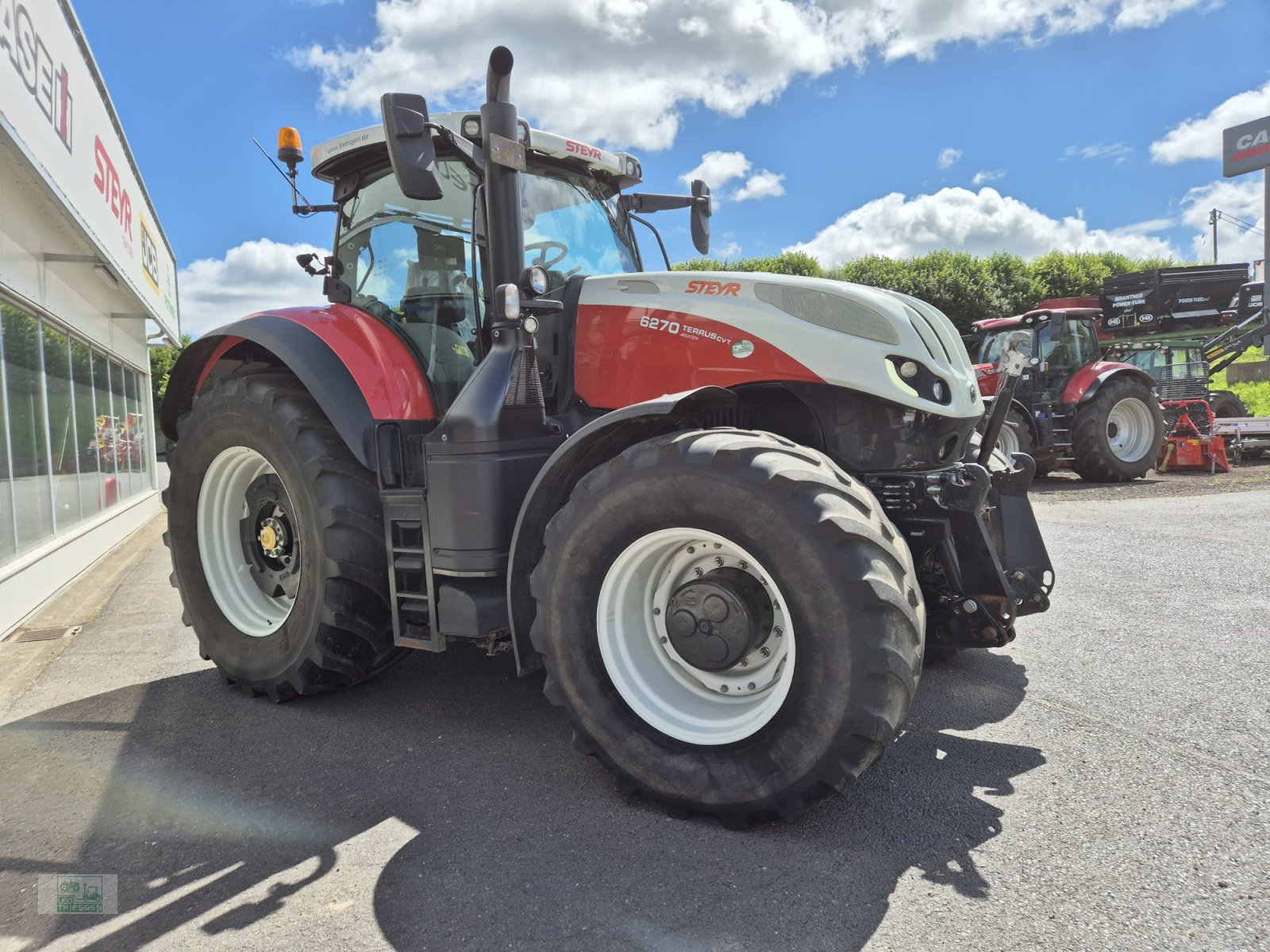 Traktor Türe ait Steyr Terrus CVT 6270, Gebrauchtmaschine içinde Steiningen b. Daun (resim 3)