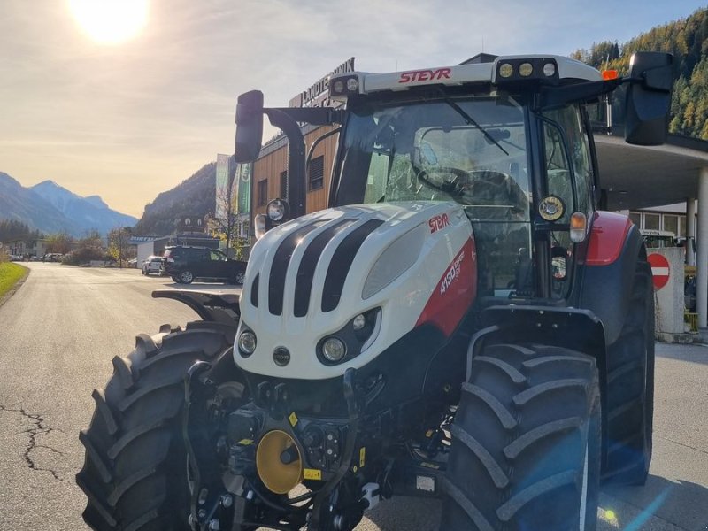 Traktor of the type Steyr Traktor Expert 4130 CVT, Vorführmaschine in Ried im Oberinntal (Picture 1)