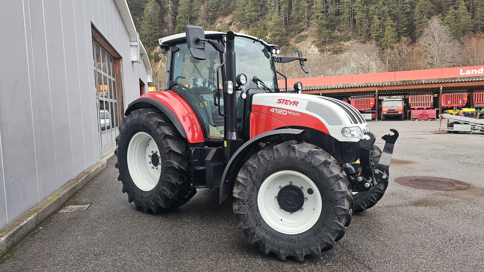 Traktor от тип Steyr Traktor Multi 4120, Gebrauchtmaschine в Ried im Oberinntal (Снимка 3)