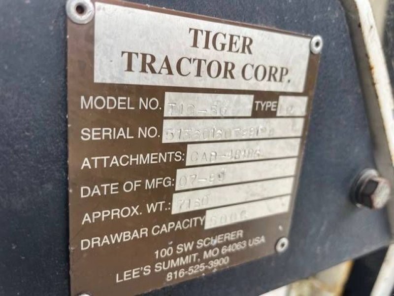 Traktor tip Tiger TIG-50, Gebrauchtmaschine in Antwerpen (Poză 11)